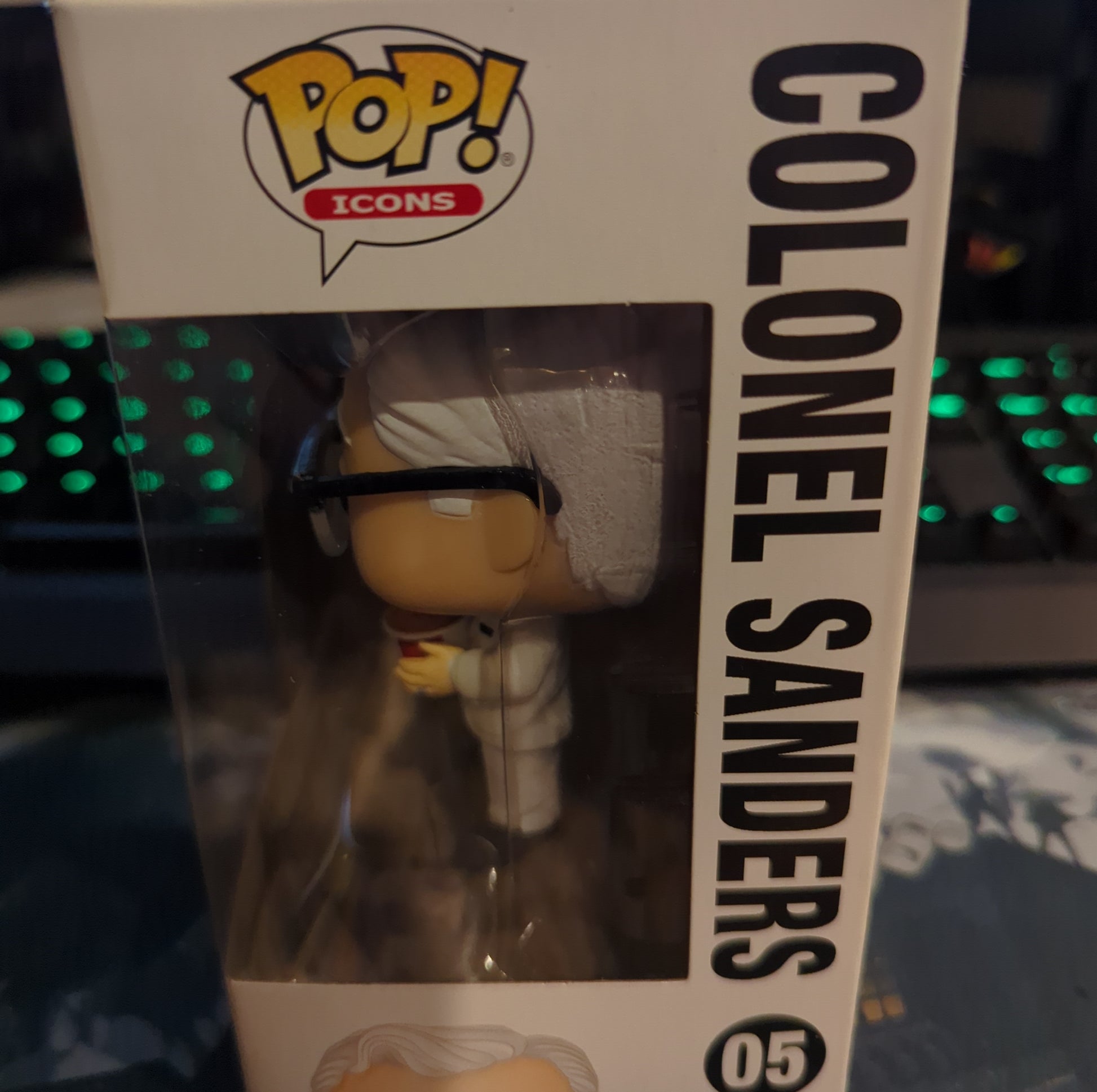 FUNKO POP VINYL - Colonel Sanders - 05 - AdIcons FRENLY BRICKS