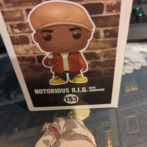 FUNKO POP VINYL - The Notorious BIG - 153 - Rap FRENLY BRICKS