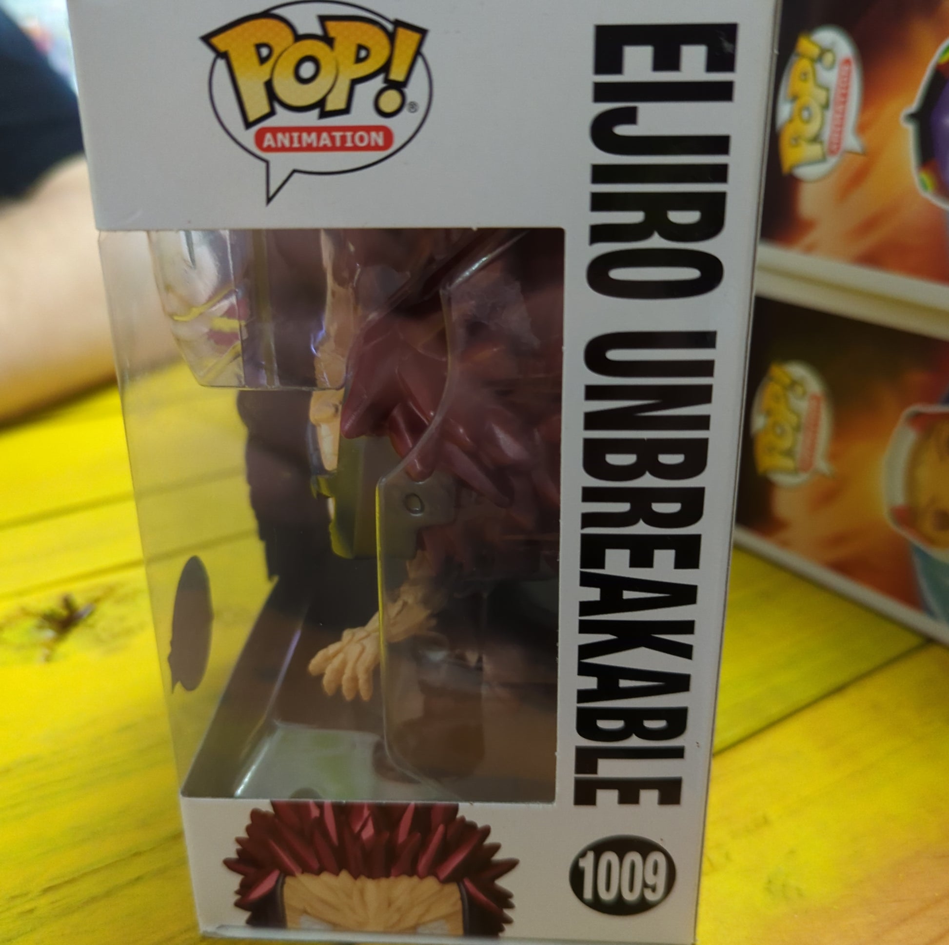 FUNKO POP VINYL - EIJIRO UNBREAKABLE - 1009 - MY HERO ACADEMIA FRENLY BRICKS