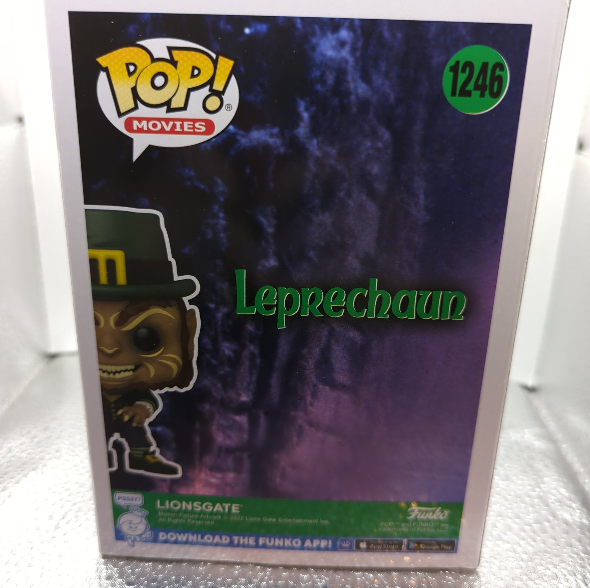 FUNKO POP VINYL - Leprechaun 1246 - Glows in the Dark - Movies Horror FRENLY BRICKS