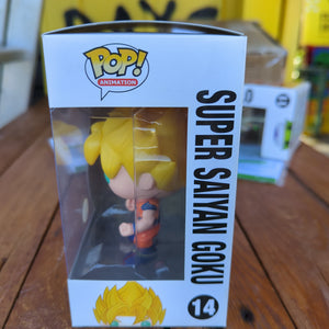 FUNKO POP VINYL - Super Saiyan Goku - GLOW 14 FRENLY BRICKS