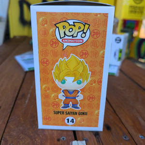 FUNKO POP VINYL - Super Saiyan Goku - GLOW 14 FRENLY BRICKS