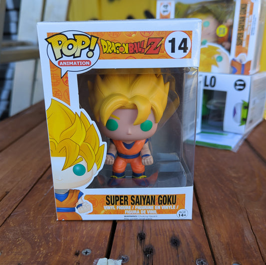 FUNKO POP VINYL - 491 - Super Saiyan Goku FRENLY BRICKS