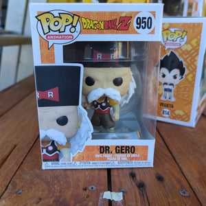 FUNKO POP VINYL - 950 - Dr. GERO - dragon ball z FRENLY BRICKS