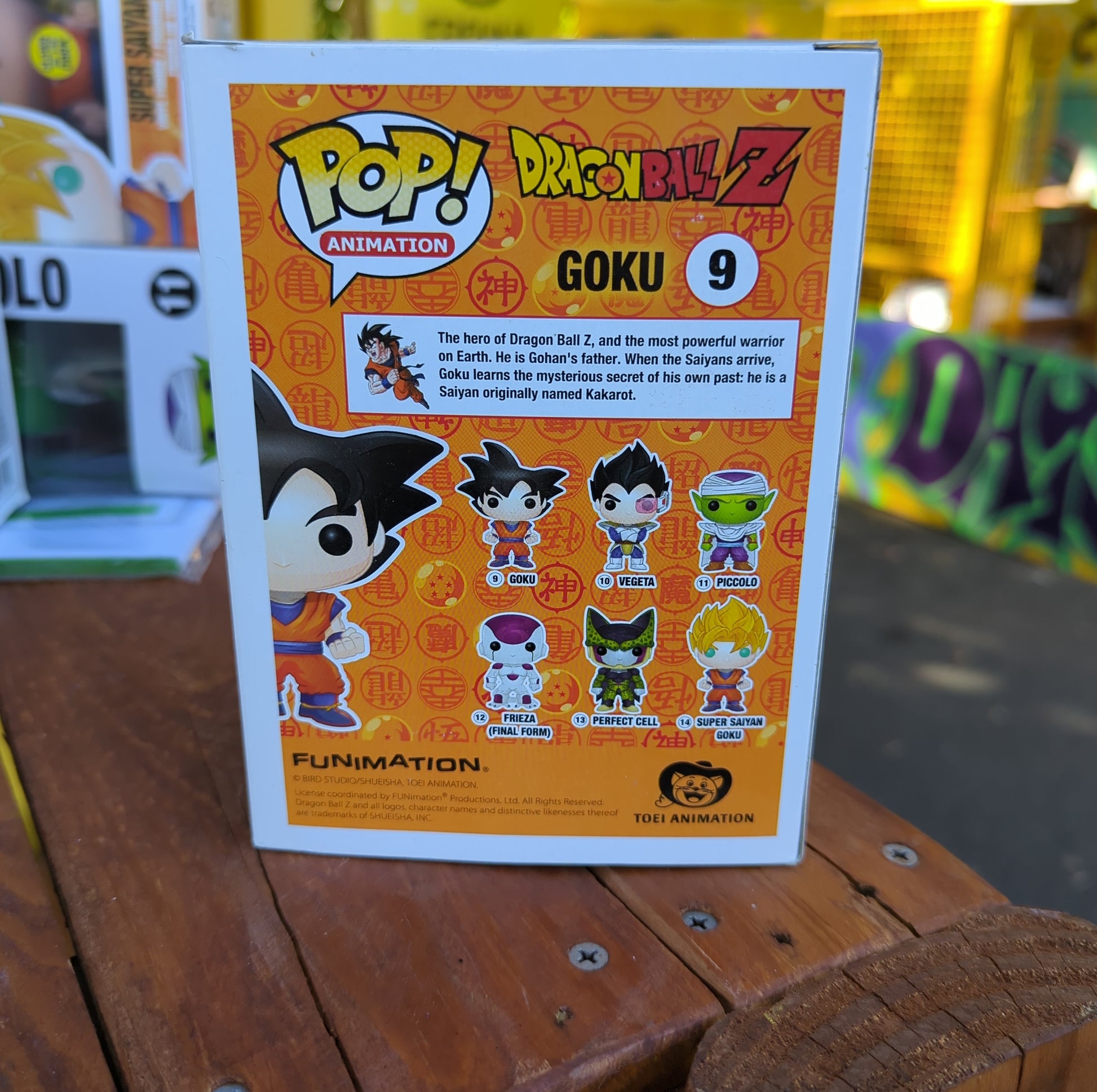 FUNKO POP VINYL - GOKU 9 - Dragon Ball Z FRENLY BRICKS