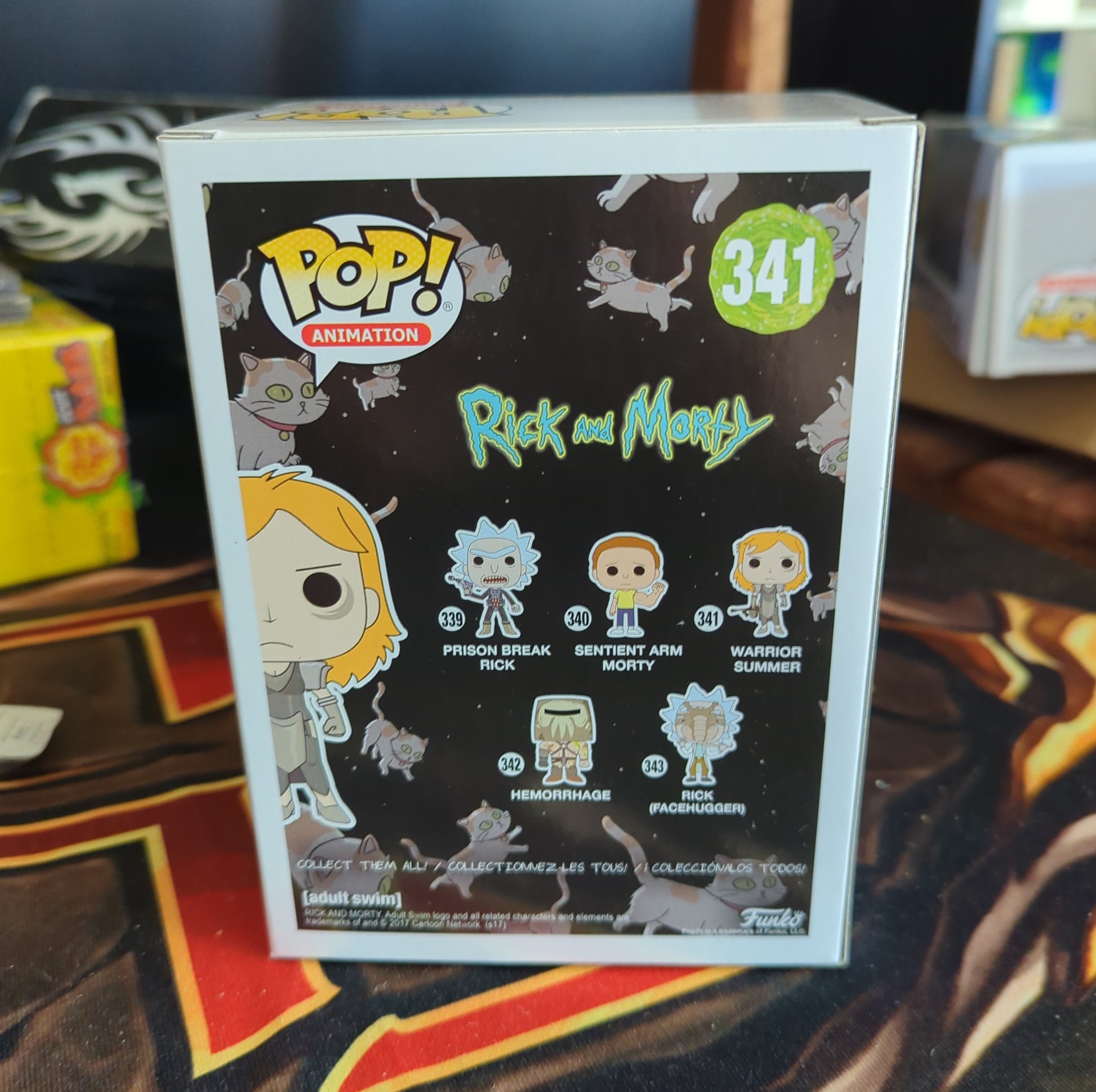 FUNKO POP VINYL - 341 - Rick and Morty - Animation FRENLY BRICKS - Open 7 Days