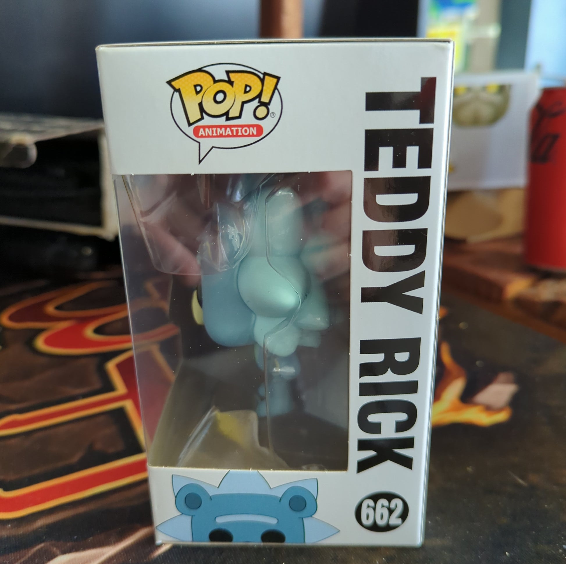 FUNKO POP VINYL - 662 - Teddy Rick - Rick and Morty FRENLY BRICKS - Open 7 Days