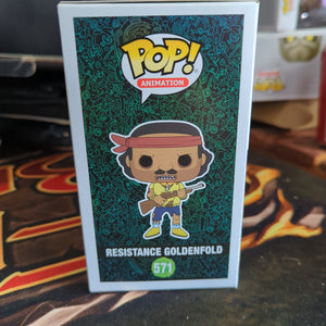 FUNKO POP VINYL - Resistance Goldenfold - 571 - Rick and Morty FRENLY BRICKS - Open 7 Days