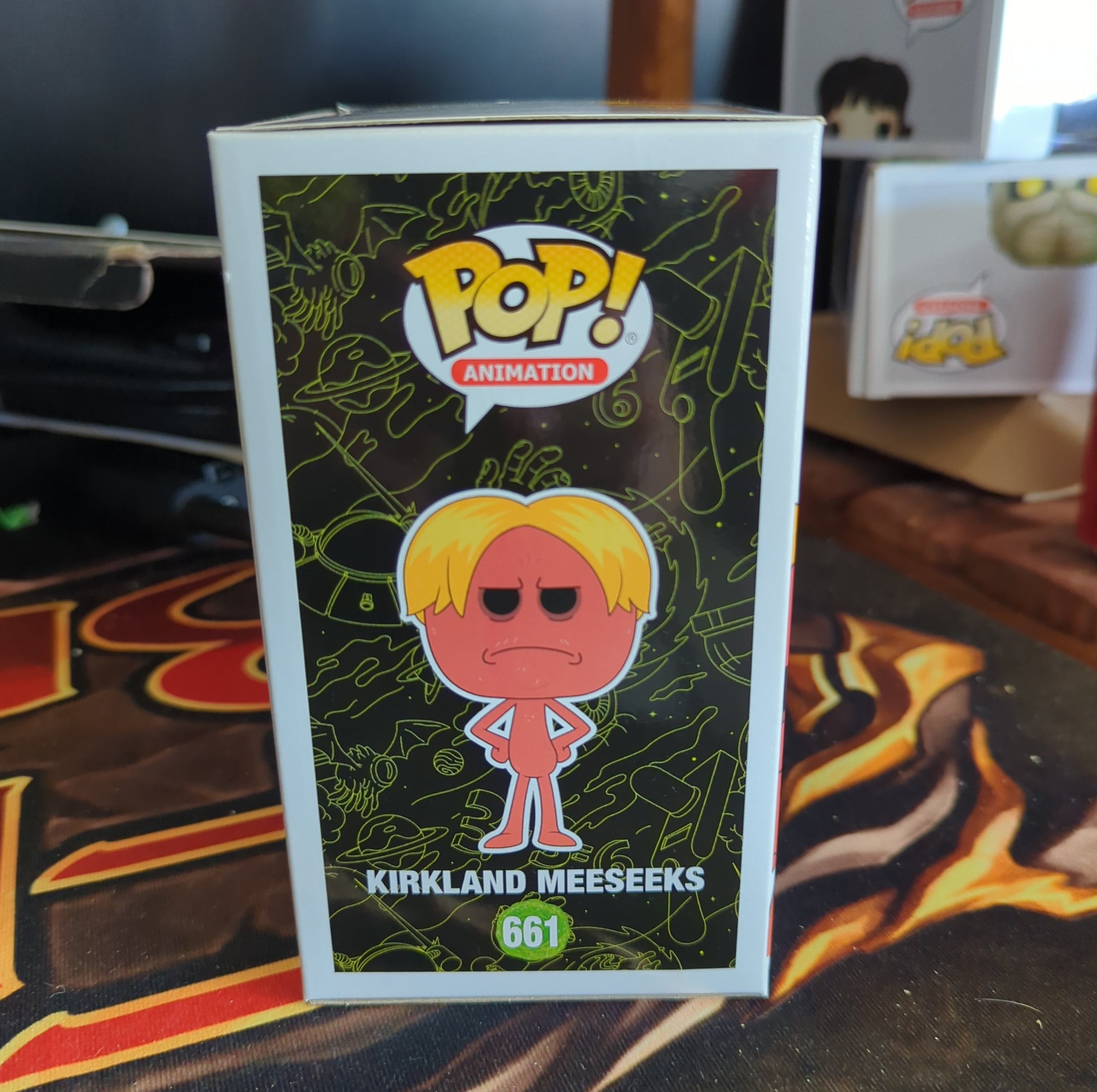 FUNKO POP VINYL - Kirkland Meeseeks - 661 - Rick and Morty FRENLY BRICKS - Open 7 Days