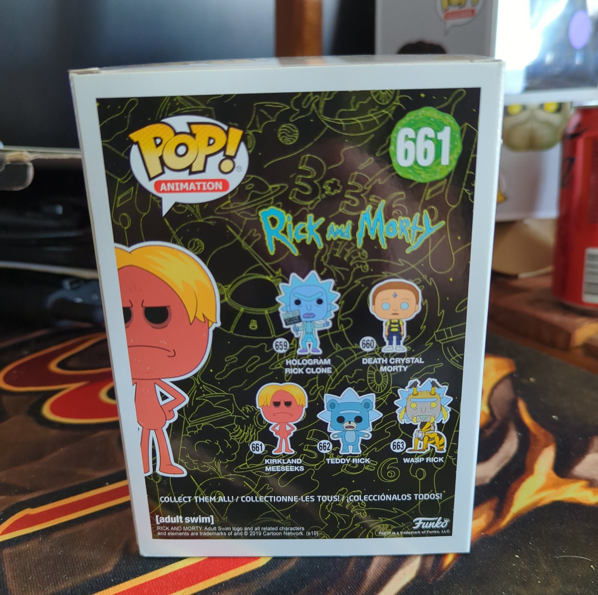 FUNKO POP VINYL - Kirkland Meeseeks - 661 - Rick and Morty FRENLY BRICKS - Open 7 Days