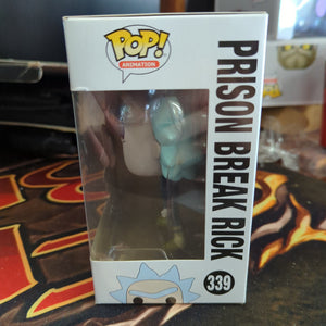 FUNKO POP VINYL - Prison Break Rick - 339 - Rick and Morty FRENLY BRICKS - Open 7 Days