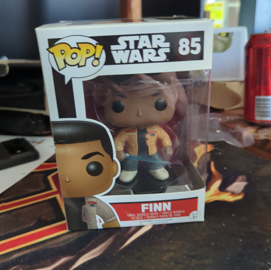 FUNKO POP VINYL - Finn 85 - Star Wars FRENLY BRICKS - Open 7 Days