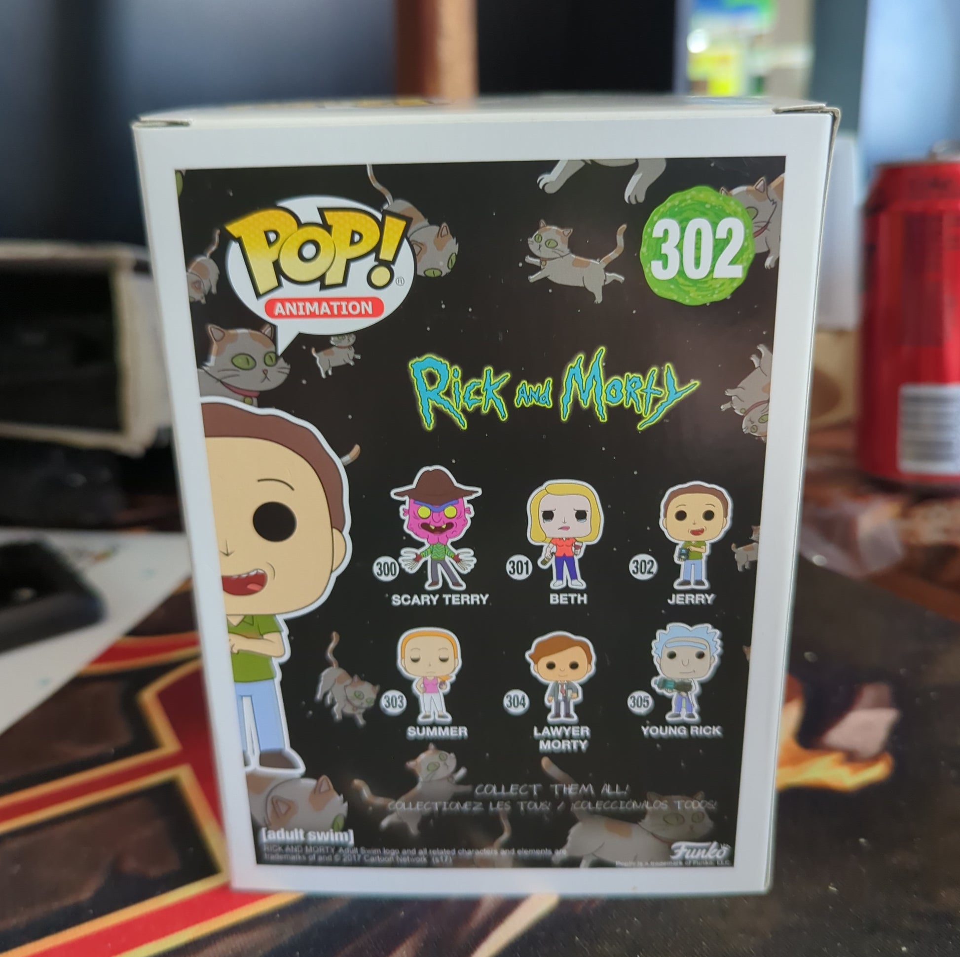 FUNKO Pop Vinyl - Jerry 302 - Rick and Morty FRENLY BRICKS - Open 7 Days