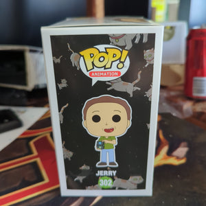 FUNKO Pop Vinyl - Jerry 302 - Rick and Morty FRENLY BRICKS - Open 7 Days