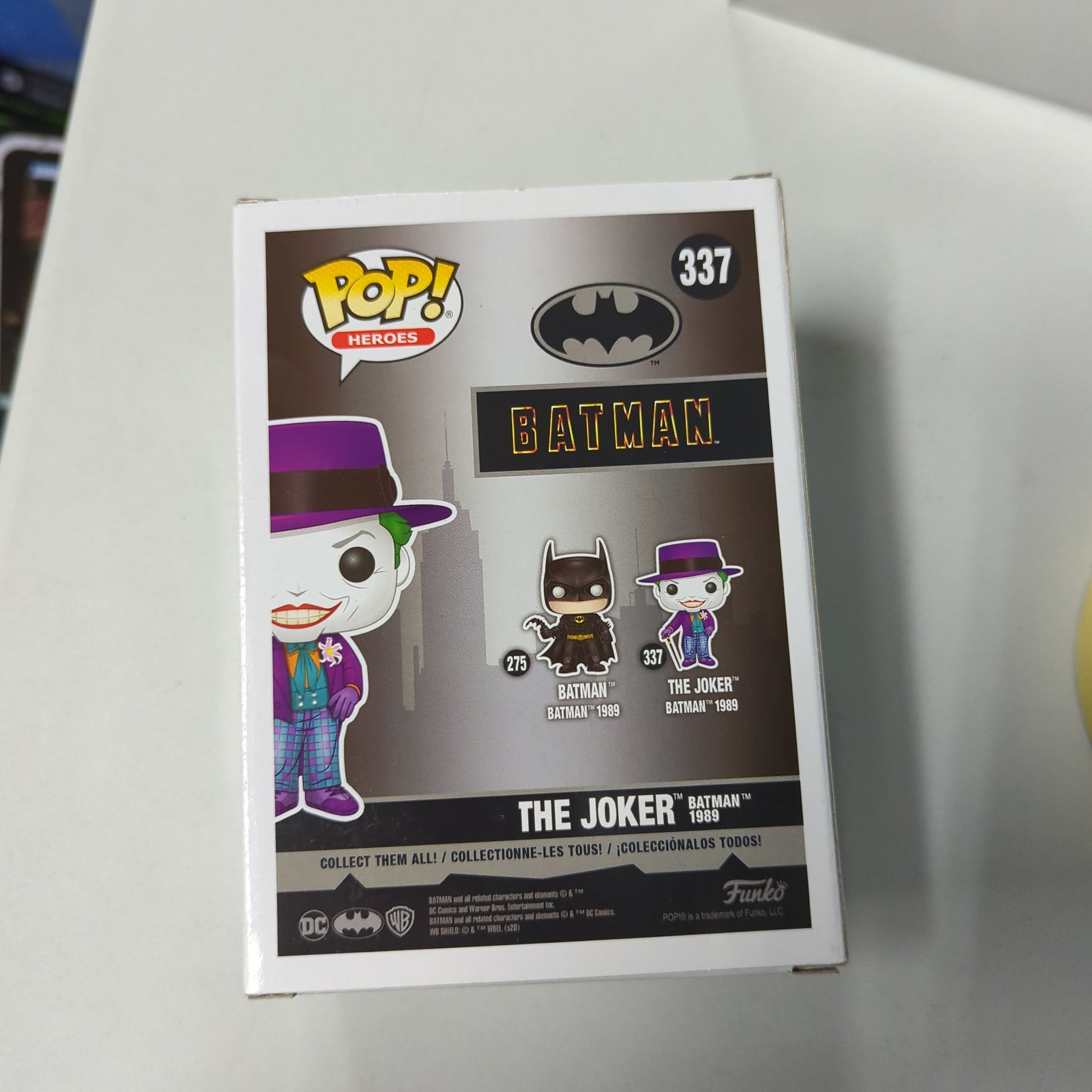 Batman 1989 - Joker with Hat Pop! Vinyl FRENLY BRICKS - Open 7 Days