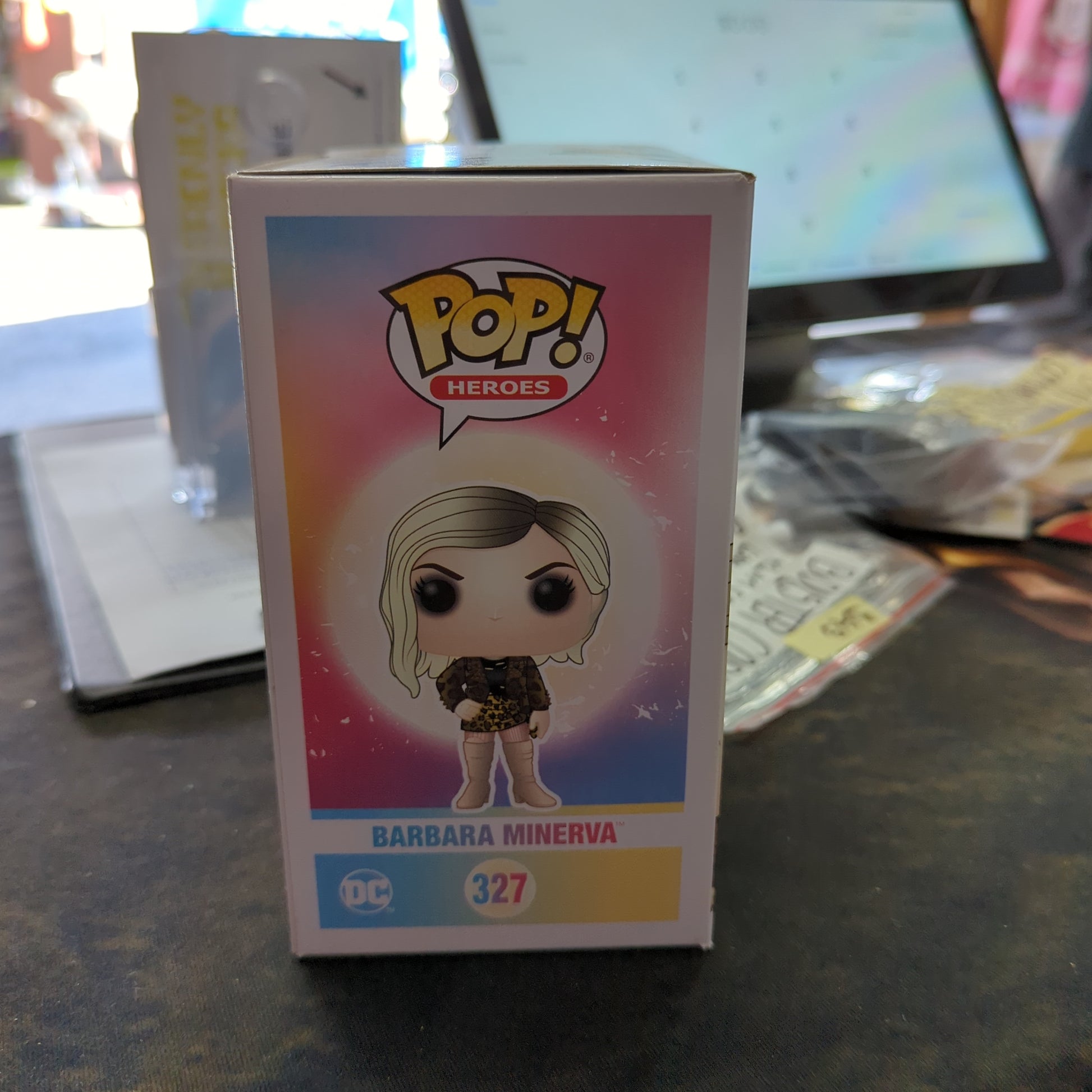 FUNKO POP VINYL 327 - ww84 Barbara Minerva FRENLY BRICKS - Open 7 Days