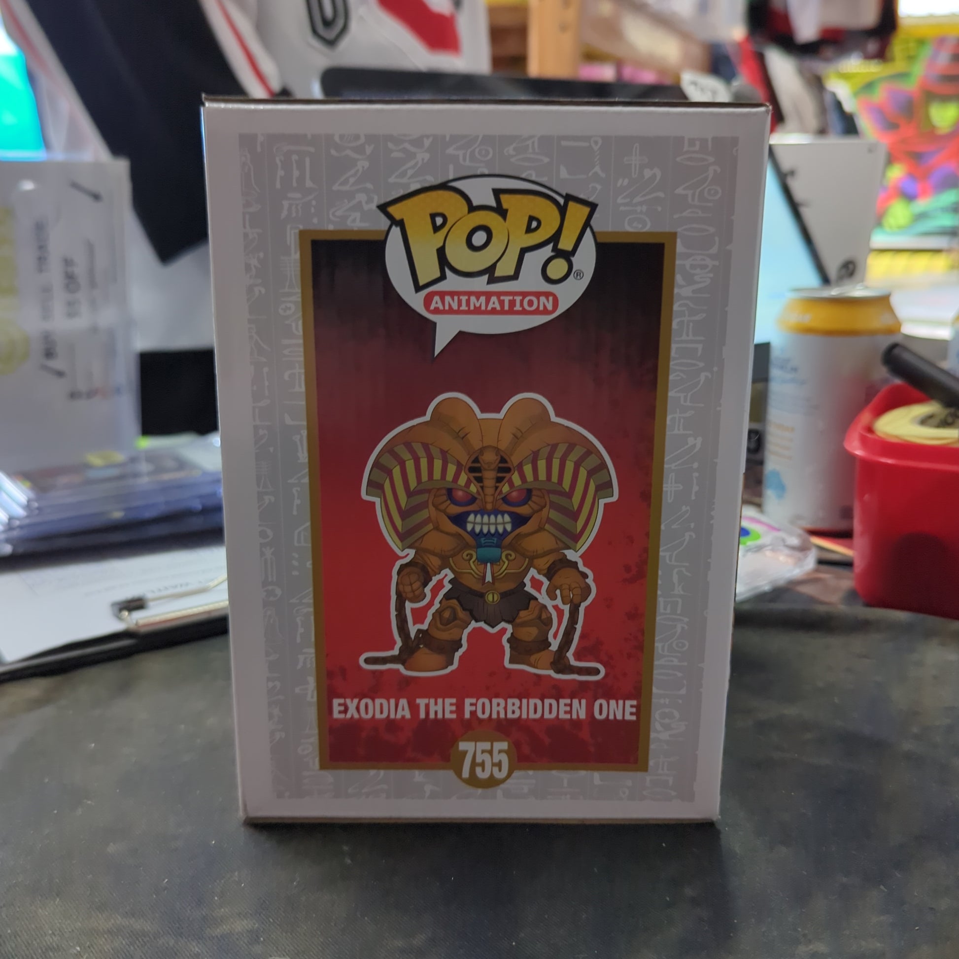 FUNKO POP VINYL - EXODIA THE FORBIDDEN ONE - 755 - YUGIOH FRENLY BRICKS - Open 7 Days