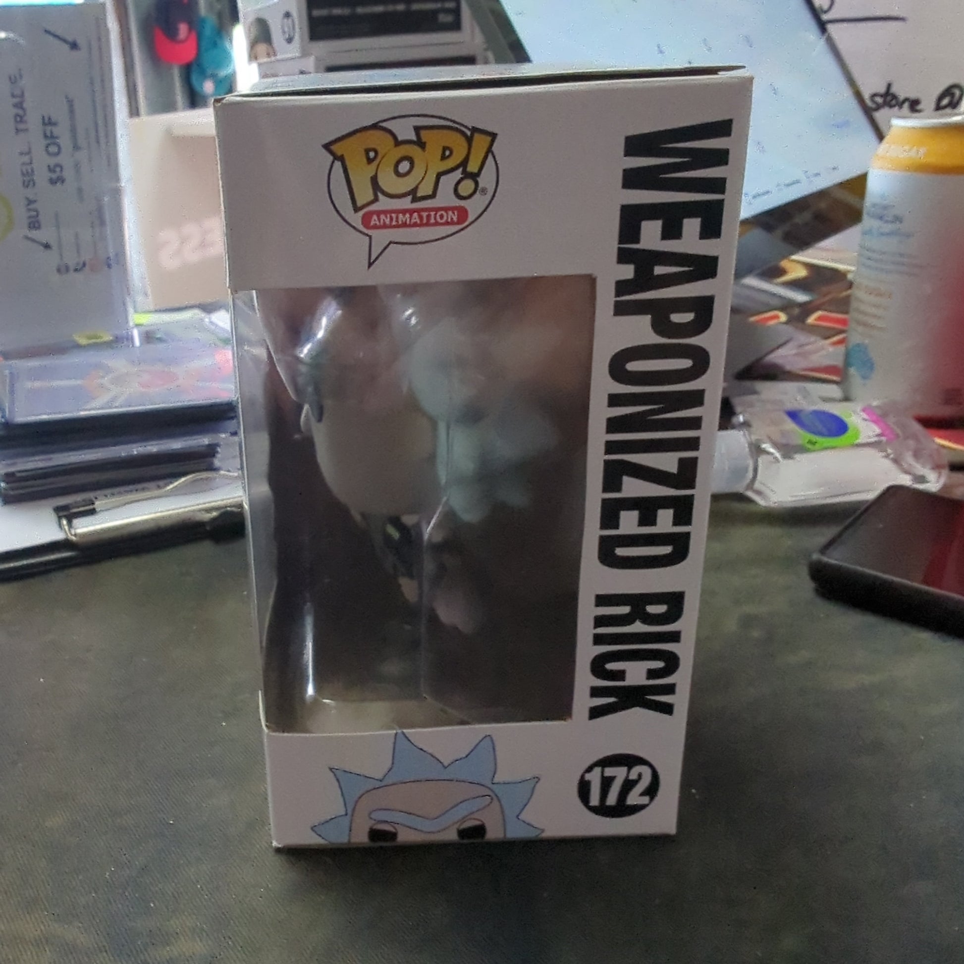 FUNKO POP VINYL - Weaponized Rick - 172 chase FRENLY BRICKS - Open 7 Days