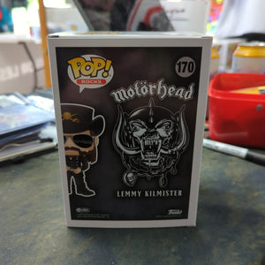 FUNKO POP VINYL - LEMMY KILMISTER - 170 - Rocks FRENLY BRICKS - Open 7 Days