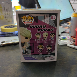 FUNKO POP VINYL - Andy Taylor - Duran Duran - 127 FRENLY BRICKS - Open 7 Days