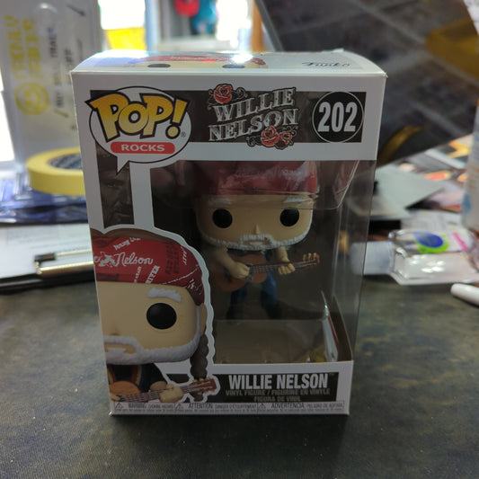 FUNKO POP VINYL - WILLIE NELSON 202 - ROCKS FRENLY BRICKS - Open 7 Days