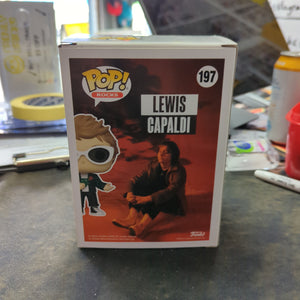 FUNKO POP VINYL - LEWIS CAPALDI 197 - ROCKS FRENLY BRICKS - Open 7 Days