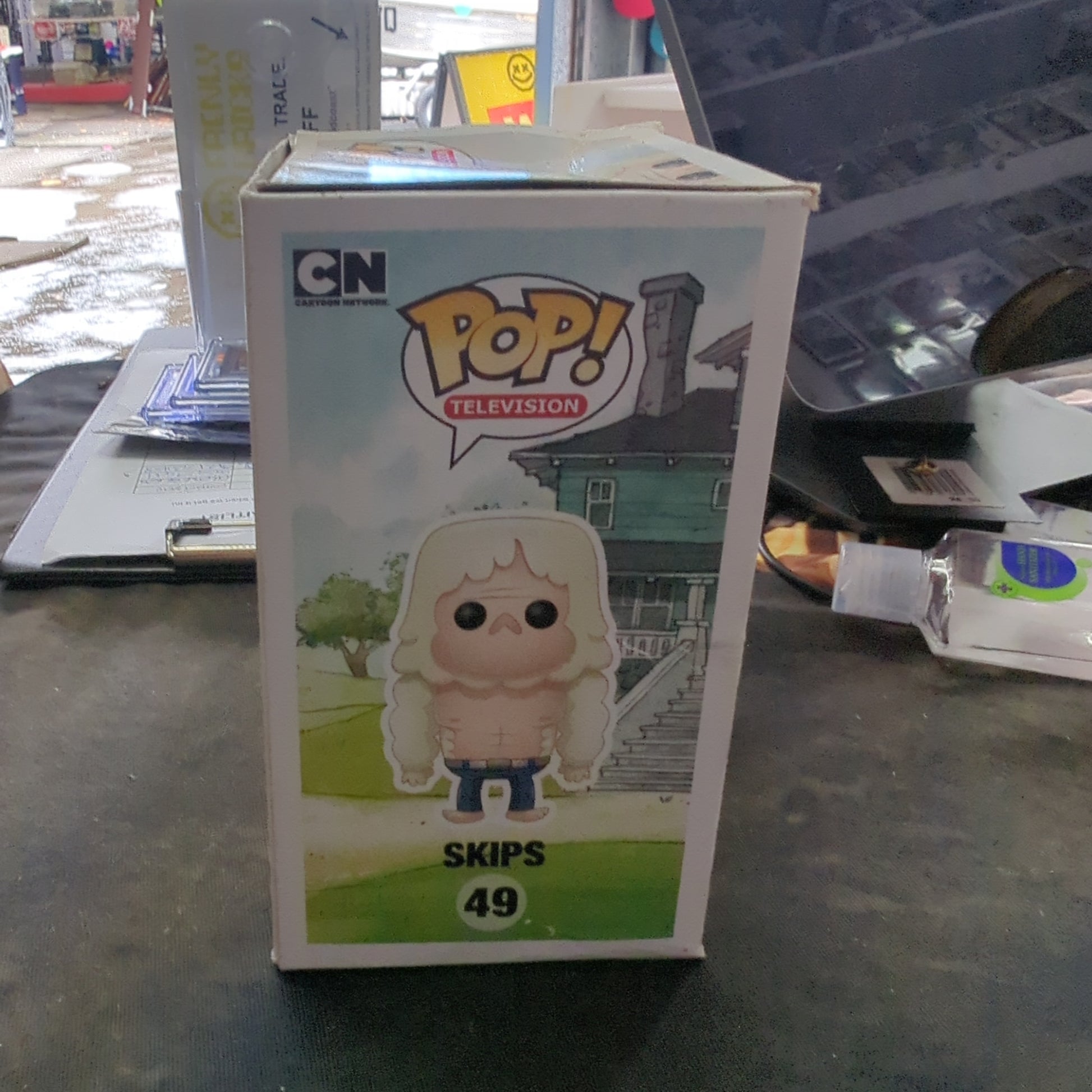 FUNKO POP VINYL - SKIPS 49 - Regular Show - *Box Damage* FRENLY BRICKS - Open 7 Days