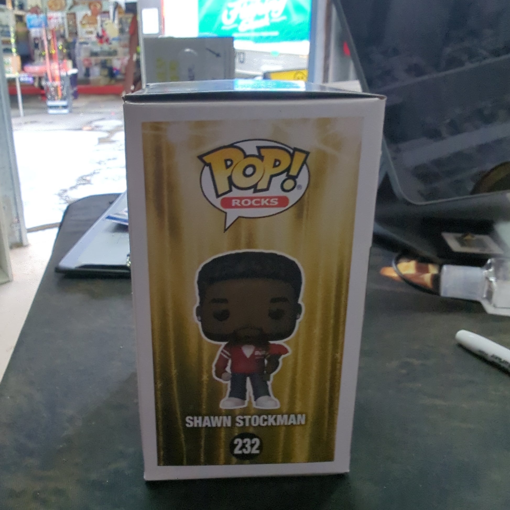 FUNKO POP VINYL - SHAWN STOCKMAN 232 FRENLY BRICKS - Open 7 Days