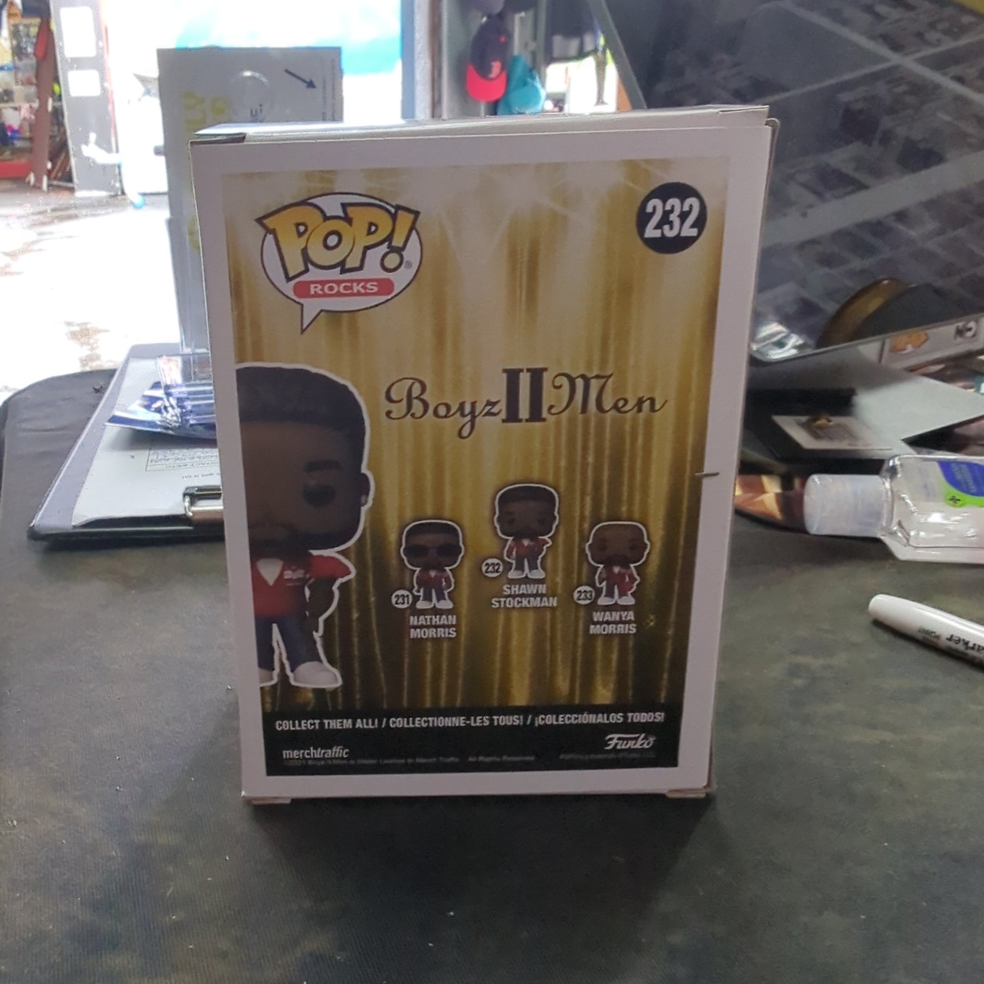 FUNKO POP VINYL - SHAWN STOCKMAN 232 FRENLY BRICKS - Open 7 Days