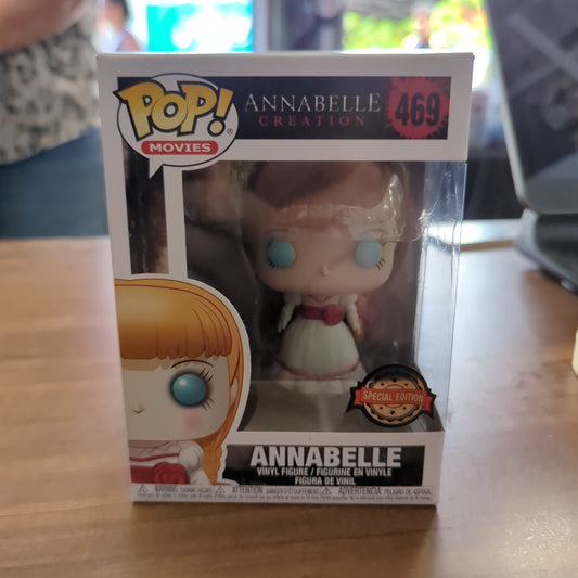 Funko Pop! Movies - Annabelle Creation - Annabelle #469 FRENLY BRICKS - Open 7 Days