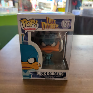 Funko Pop Duck Dodgers 127 Animation Looney Tunes Vinyl Figure Vaulted FRENLY BRICKS - Open 7 Days