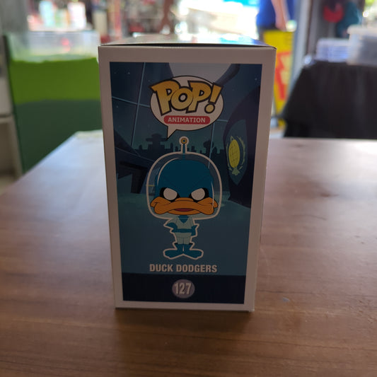 Funko Pop Duck Dodgers 127 Animation Looney Tunes Vinyl Figure Vaulted FRENLY BRICKS - Open 7 Days