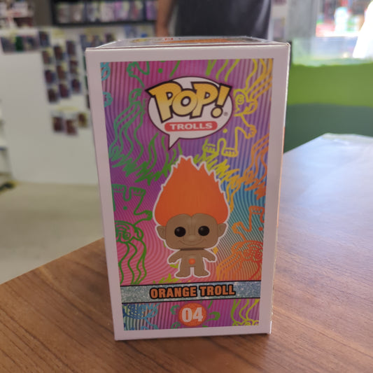 Funko Pop! Good Luck Trolls Orange Troll #04 Vinyl Figure FRENLY BRICKS - Open 7 Days