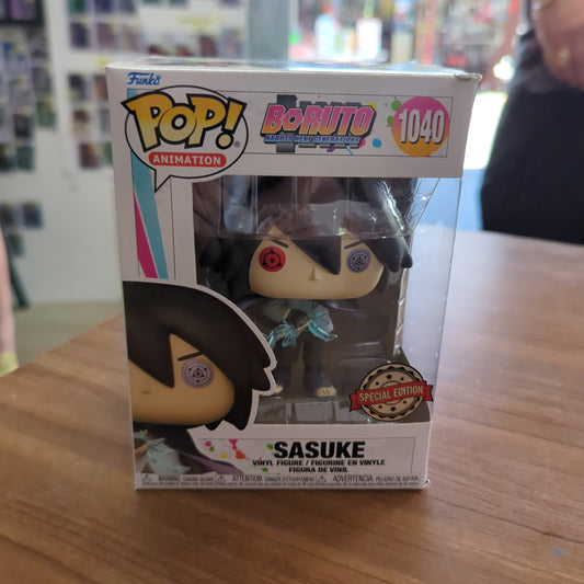 #1040 - Boruto - Sasuke Special Edition Funko Pop Vinyl Animation BNIB FRENLY BRICKS - Open 7 Days