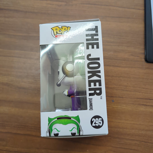 Funko Pop! Batman The Joker Gamer #295, Near Mint Box FRENLY BRICKS - Open 7 Days