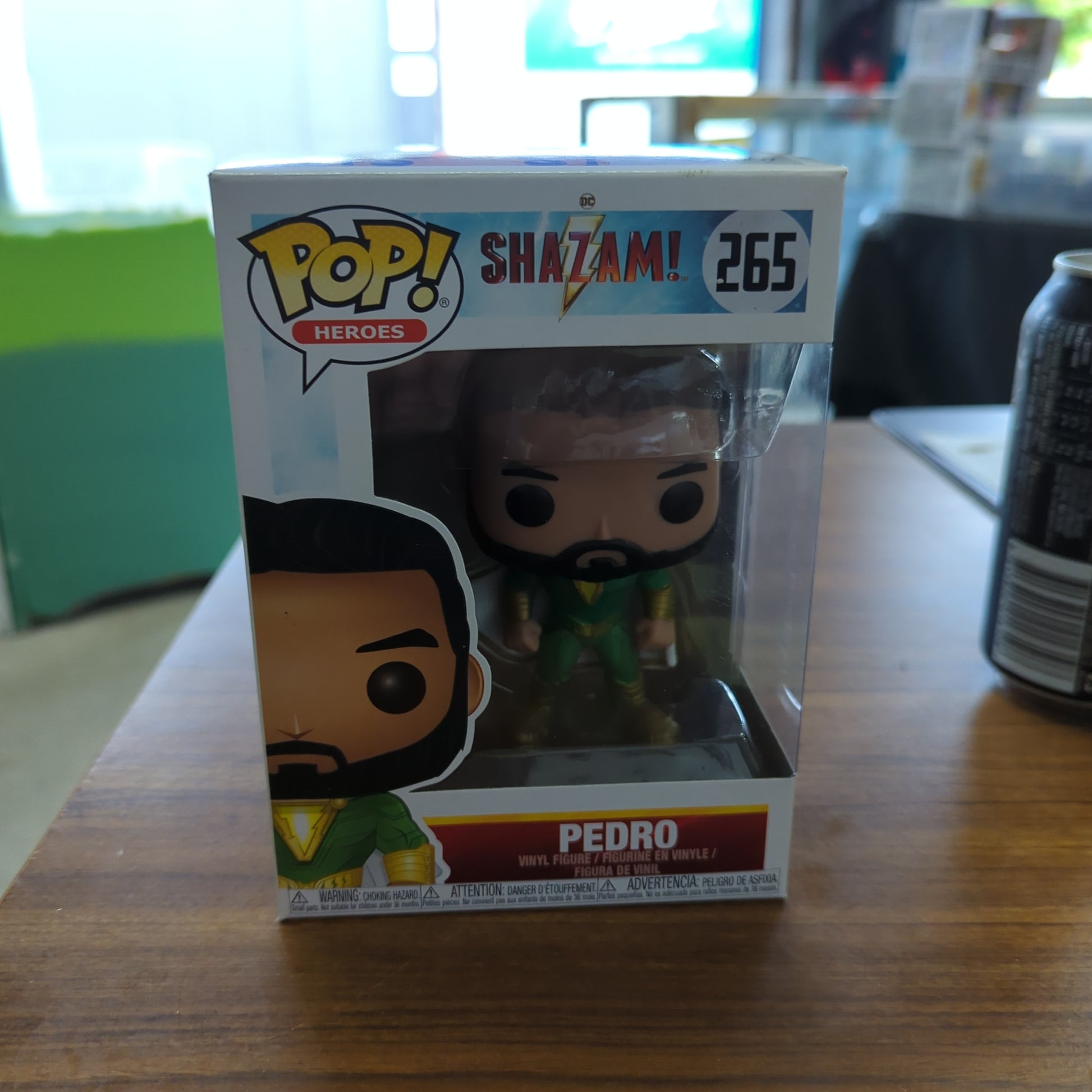 Funko POP! - PEDRO #265 - SHAZAM Vinyl Figure FRENLY BRICKS - Open 7 Days