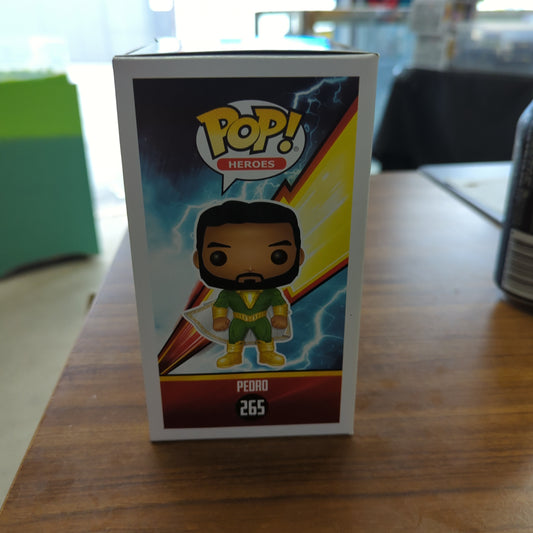 Funko POP! - PEDRO #265 - SHAZAM Vinyl Figure FRENLY BRICKS - Open 7 Days