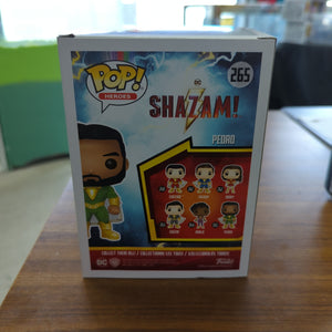 Funko POP! - PEDRO #265 - SHAZAM Vinyl Figure FRENLY BRICKS - Open 7 Days