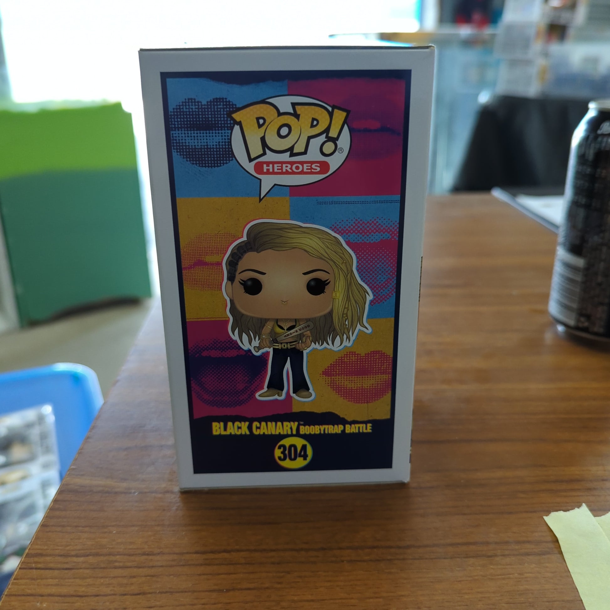 Funko Pop! Heroes Birds Of Prey Black Canary Boobytrap Battle 304 Vinyl Figure FRENLY BRICKS - Open 7 Days