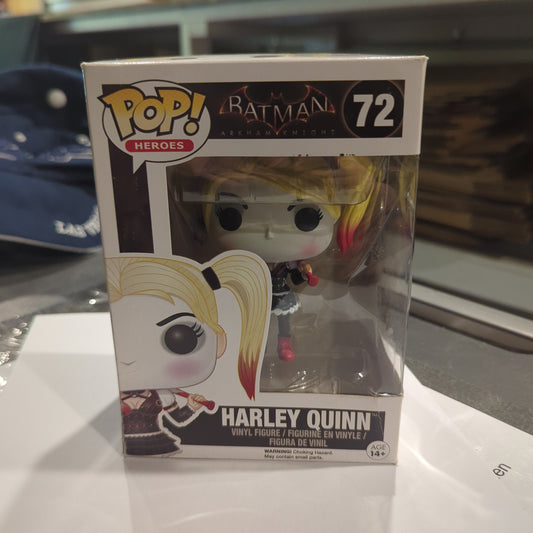 Funko POP Heroes Batman Arkham Knight Harley Quinn #72 Vaulted FRENLY BRICKS - Open 7 Days