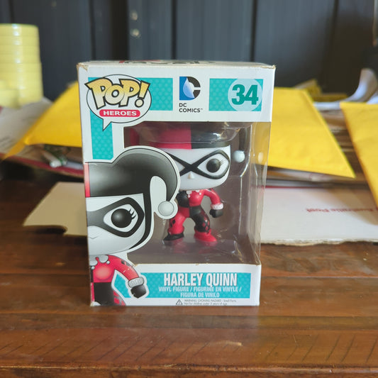 Funko Pop! Harley Quinn Vinyl Figure #34 DC Comics FRENLY BRICKS - Open 7 Days