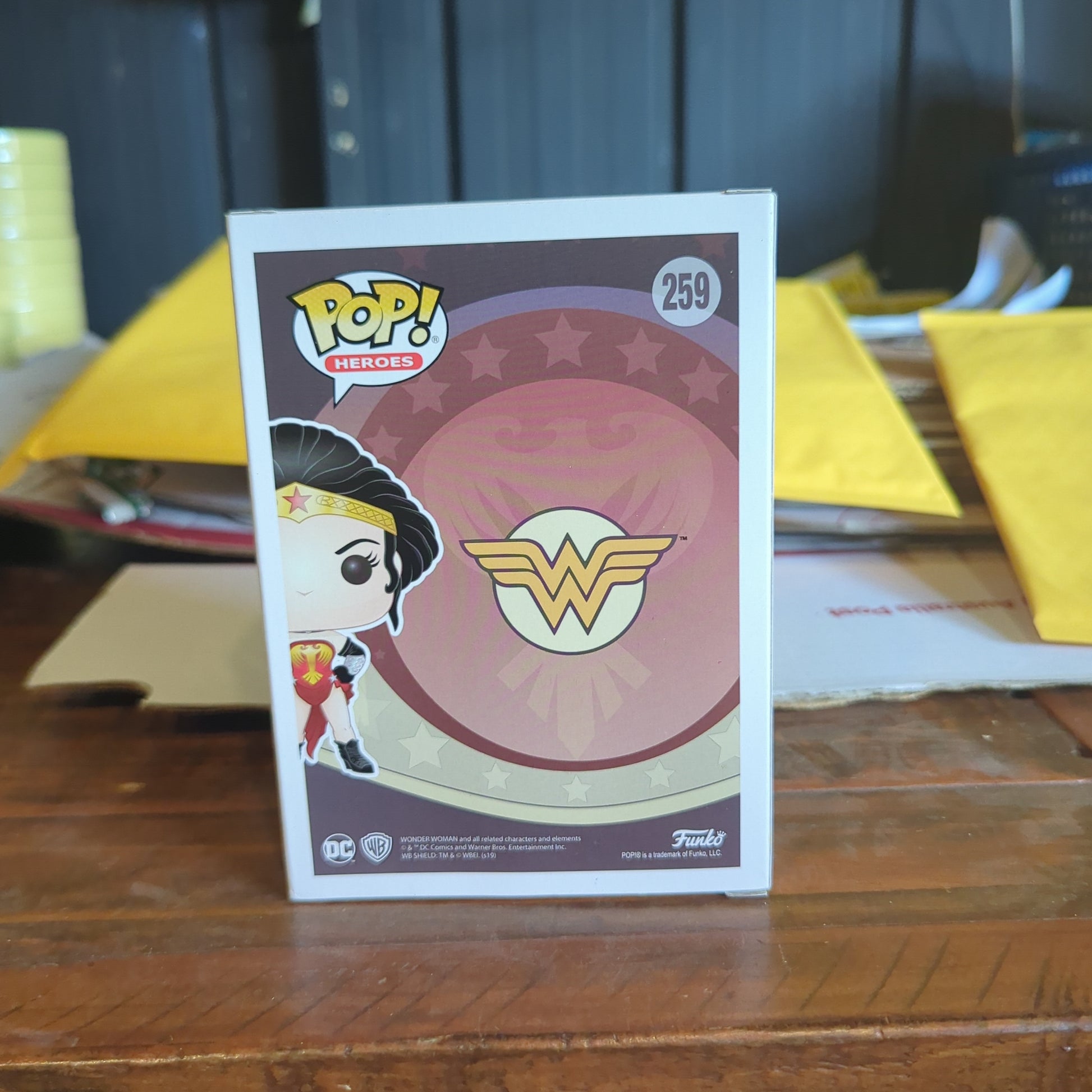 Wonder Woman (Amazonia) 259 ~ DC Super Heroes: WW ~ Funko Pop Vinyl FRENLY BRICKS - Open 7 Days