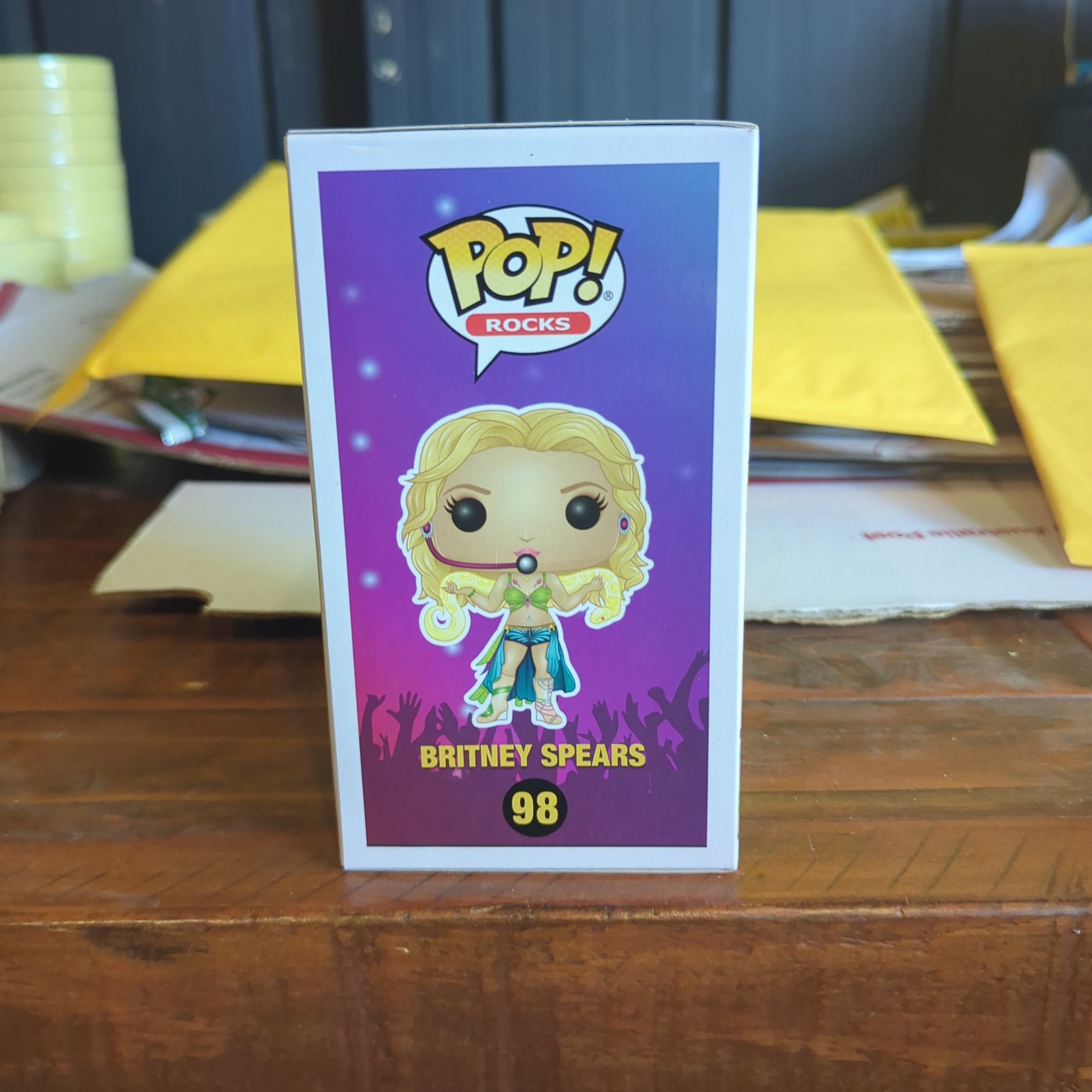 Britney Spears - Britney Spears Slave 4 U Metallic Pop! Vinyl Figure (RS) #98 FRENLY BRICKS - Open 7 Days