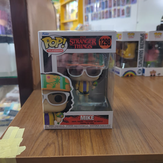 Funko Pop Vinyl: Stranger Things - Mike #1298 FRENLY BRICKS - Open 7 Days