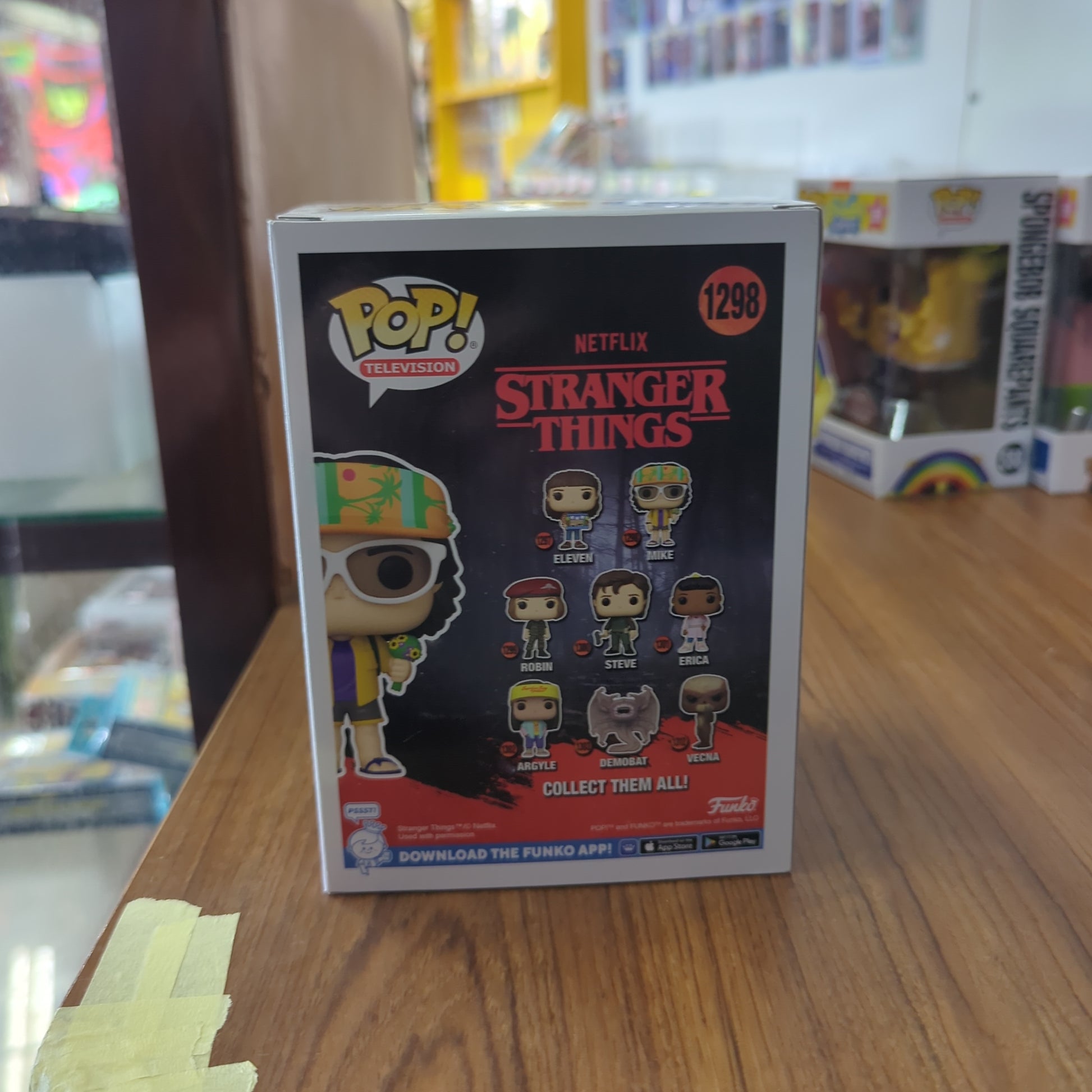 Funko Pop Vinyl: Stranger Things - Mike #1298 FRENLY BRICKS - Open 7 Days