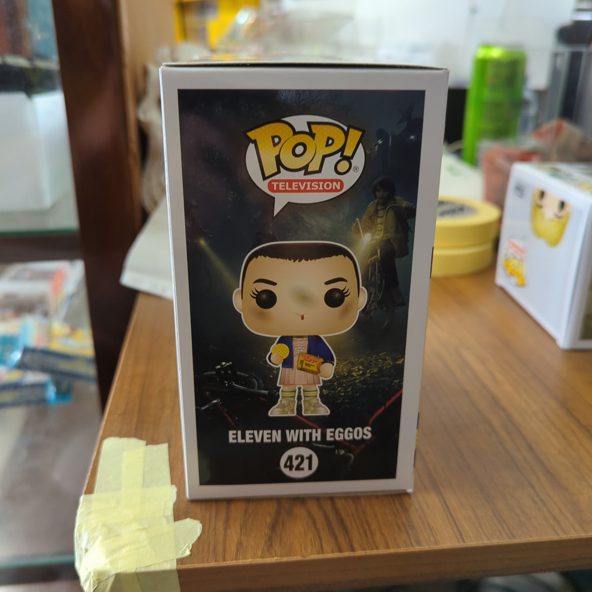 Eleven with Eggos 421 ~ Stranger Things ~ Funko Pop Vinyl ~ Netflix Television FRENLY BRICKS - Open 7 Days