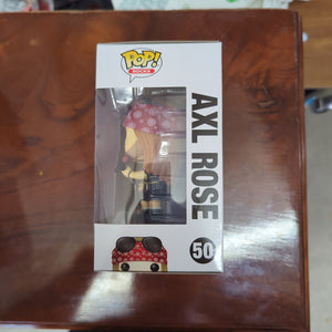 Funko Pop Rocks - Guns N Roses Axl Rose - Vinyl Figure # 50 FRENLY BRICKS - Open 7 Days