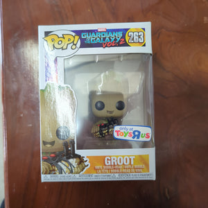 Funko Pop!  Groot with Bomb  #263 - Guardians of the Galaxy 2 US exclusive FRENLY BRICKS - Open 7 Days