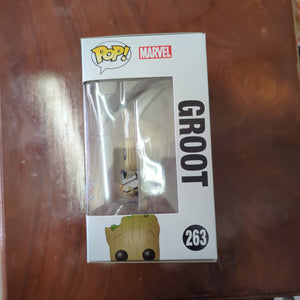 Funko Pop!  Groot with Bomb  #263 - Guardians of the Galaxy 2 US exclusive FRENLY BRICKS - Open 7 Days