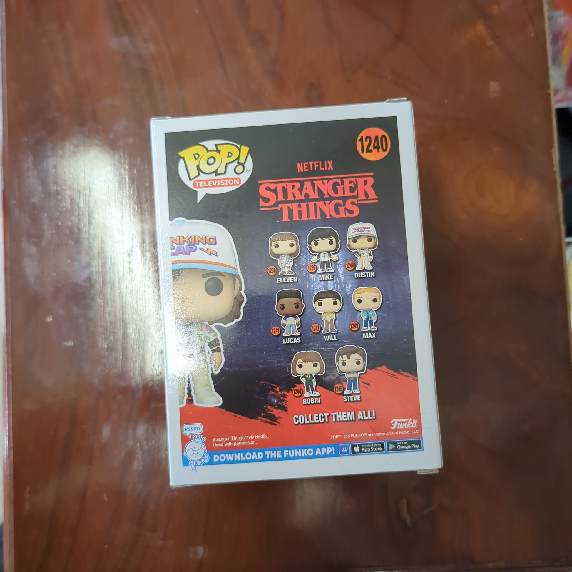 Funko Pop Television Vinyl Figure - Stranger Things - Dustin # 1240 FRENLY BRICKS - Open 7 Days